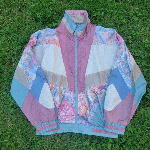 Vintage Active Stuff Windbreaker- Size Small - Picture 1 of 13